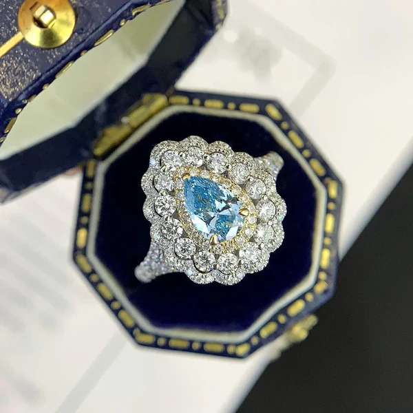 Best Lab Created Blue Diamond Rings for Every Budget