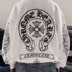 Chrome Hearts Horseshoe Zip Up Hoodie