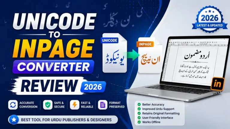Unicode to InPage Converter: Full Review & Guide 2026