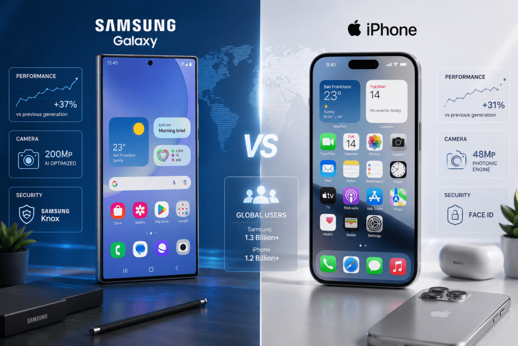Samsung vs iPhone: Which Smartphone is Better? Samsung vs iPhone