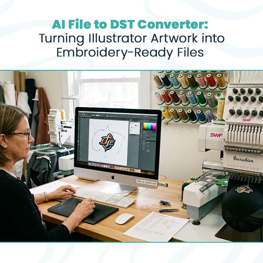 AI File to DST Converter: Turning Illustrator Artwork into Embroidery-Ready Files