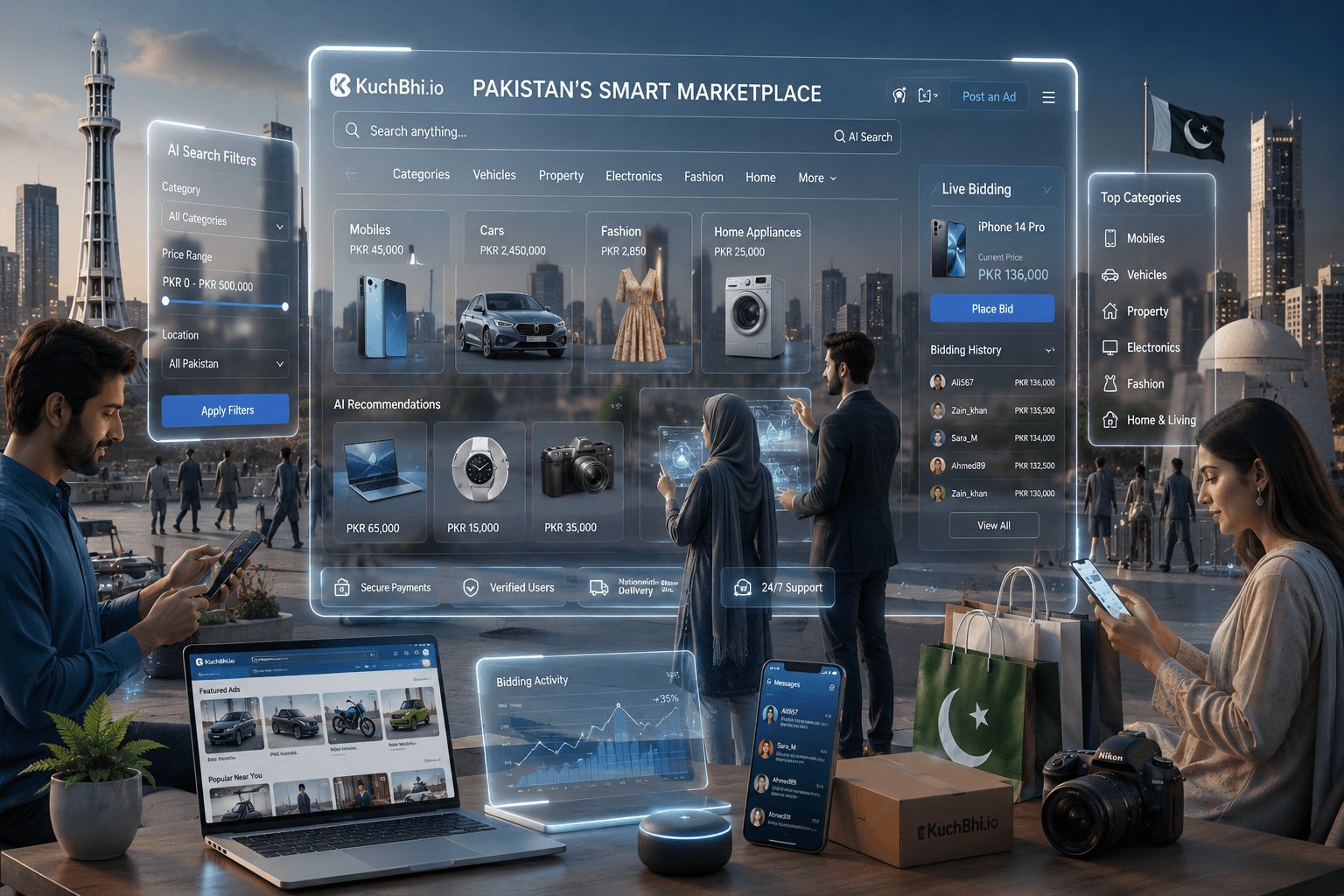 Online Buying & Selling Website