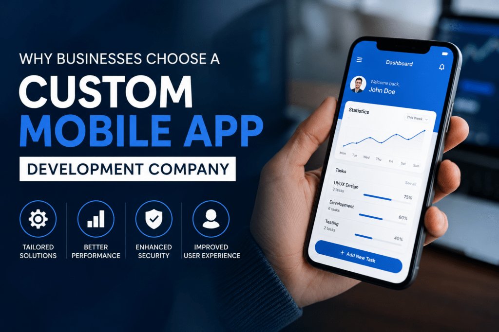 Why Businesses Choose a Custom Mobile App Development Company