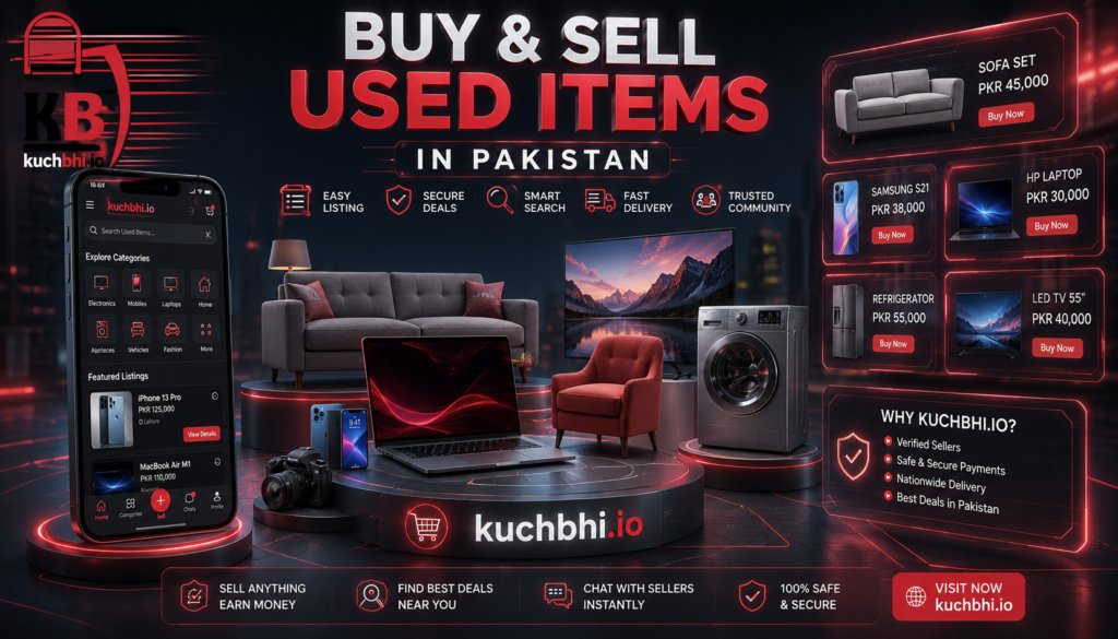 Buy & Sell Used Items in Pakistan: Smart Ways to Save Money and Find Great Deals Buy & Sell Used Items