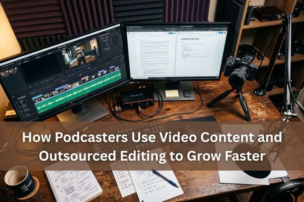 Why Podcasters Are Embracing Video Content and Outsourcing Editing for Sustainable Growth