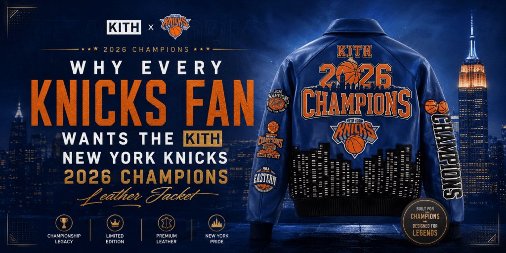 Why Every Knicks Fan Wants the Kith New York Knicks 2026 Champions Leather Jacket Why Every Knicks Fan Wants the Kith New York Knicks 2026 Champions Leather Jacket