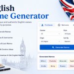 English Name Generator Create Unique British, American Names