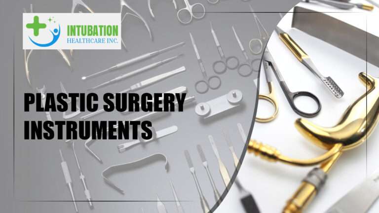 Plastic Surgery Instruments for Cosmetic and Reconstructive Procedures