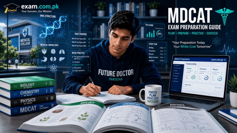 MDCAT Exam Preparation: Complete Guide to Score High in MDCAT 2026 MDCAT Exam Preparation: Complete Guide to Score High in MDCAT 2026