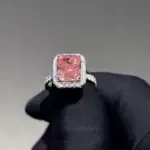 Unique Lab Grown Pink Diamond Ring Designs for Women