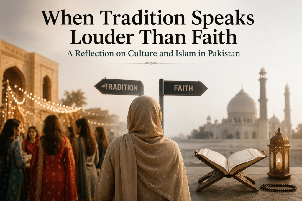 When Tradition Speaks Louder Than Faith