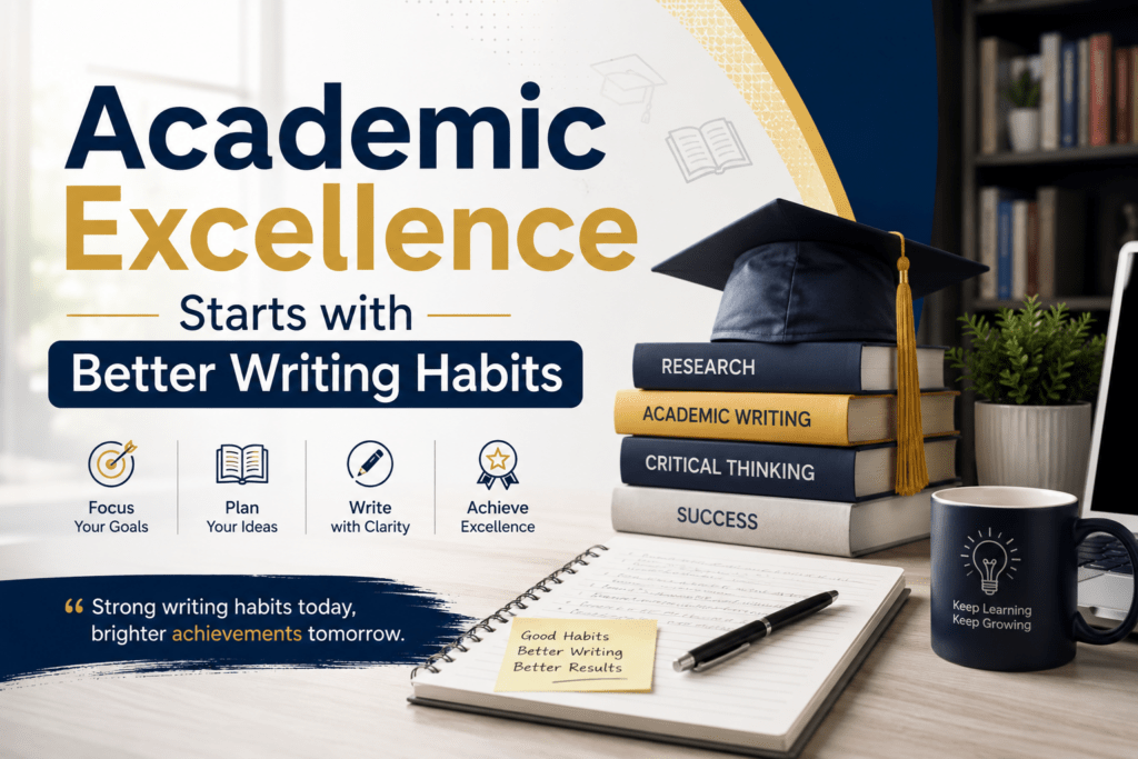Academic Excellence Starts with Better Writing Habits Academic Excellence Starts with Better Writing Habits