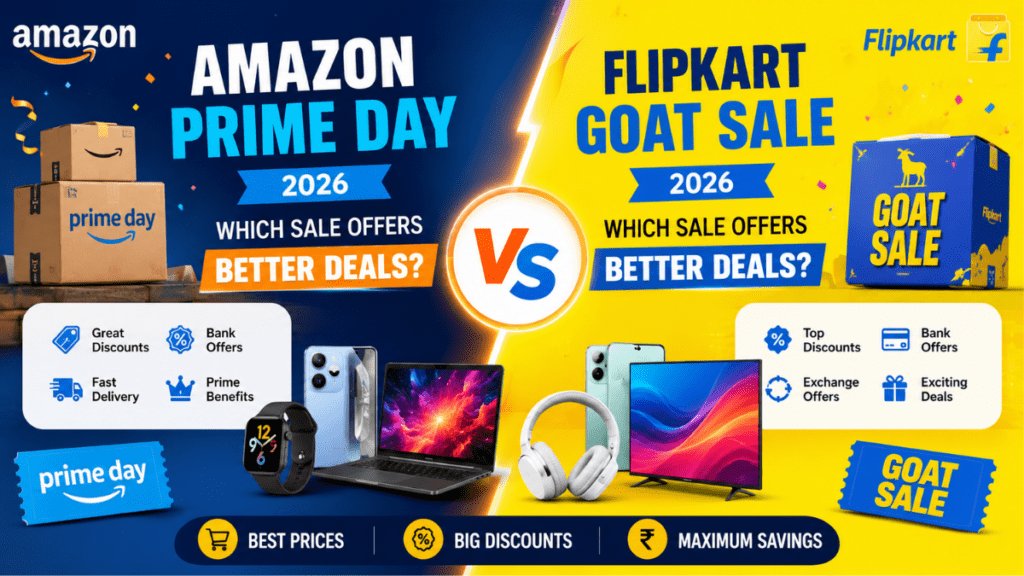 Amazon Prime Day Sale 2026 India: Are Prime Day Deals Actually Cheaper Than Flipkart and Black Friday? Amazon Prime Day Sale 2026 India: Are Prime Day Deals Actually Cheaper Than Flipkart and Black Friday?