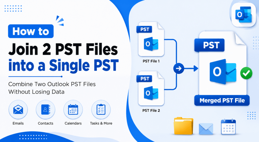 How to Join 2 PST Files into a Single PST File (2026 Complete Guide) How to Join 2 PST Files into a Single PST File (2026 Complete Guide)