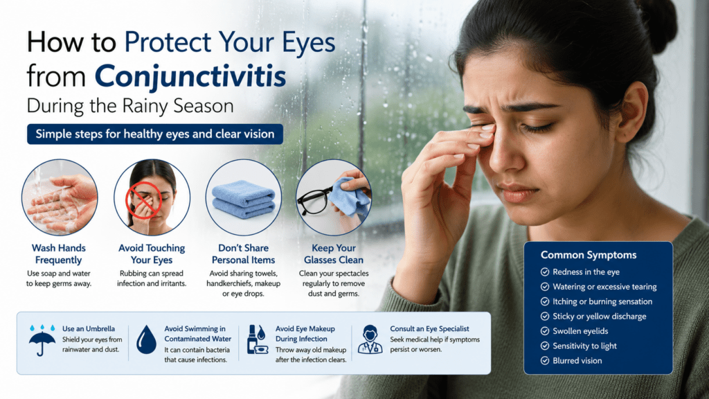 How to Protect Your Eyes from Conjunctivitis During the Rainy Season How to Protect Your Eyes from Conjunctivitis During the Rainy Season