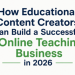 How Educational Content Creators Can Build a Successful Online Teaching Business in 2026