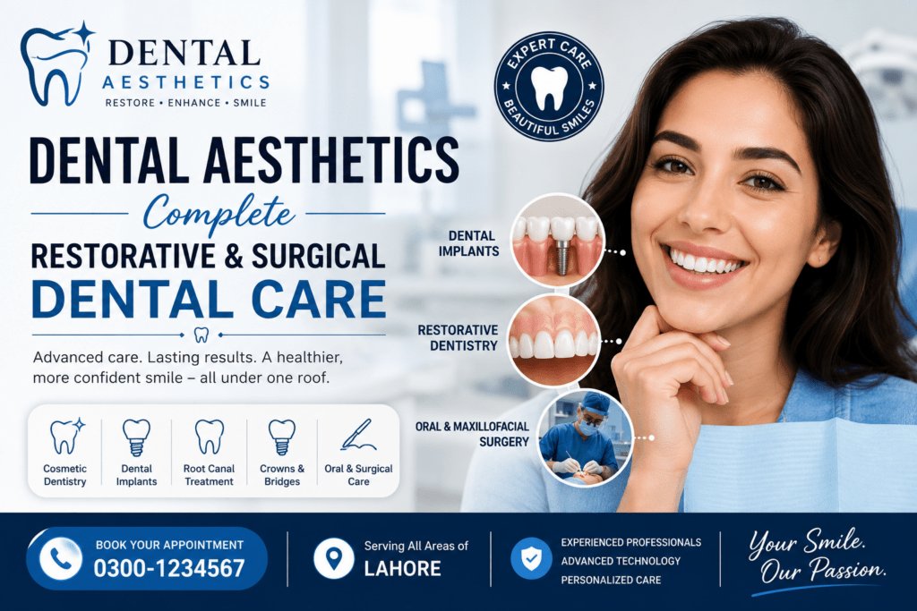Dental Aesthetics Complete Restorative & Surgical Dental Care Dental Aesthetics Complete Restorative & Surgical Dental Care