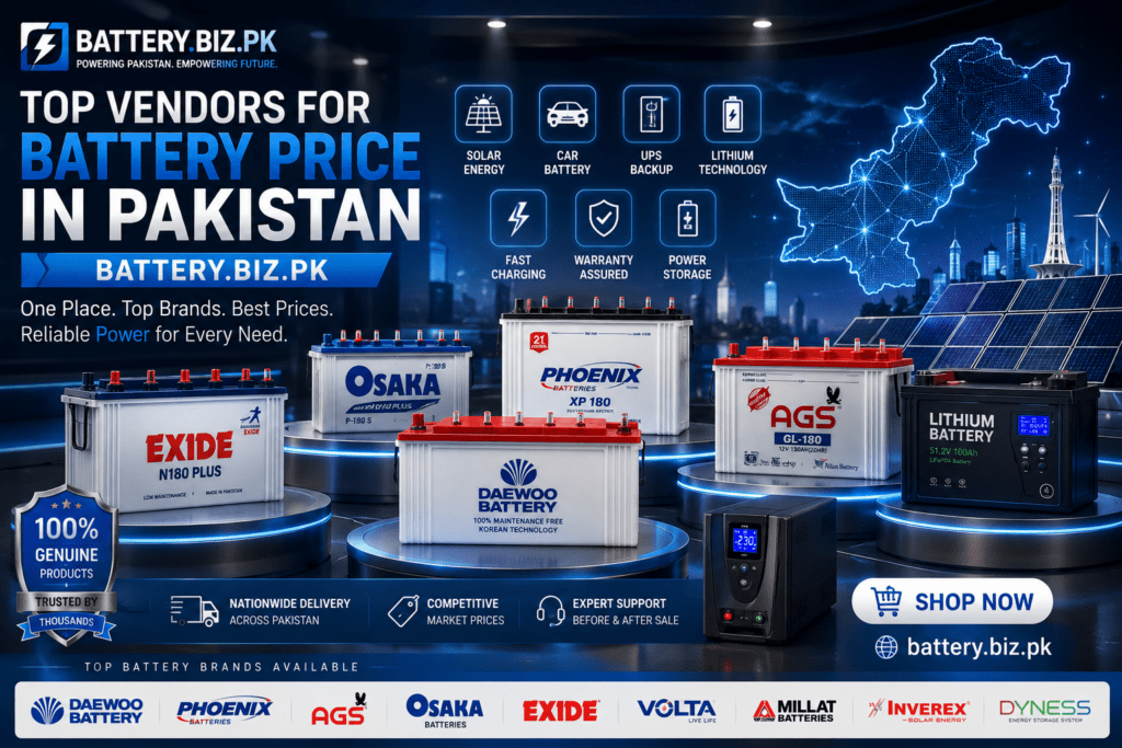 Battery Price in Pakistan