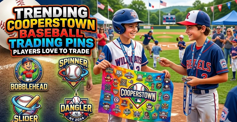 Trending Cooperstown Baseball Trading Pins Players Love to Trade Trending Cooperstown Baseball Trading Pins Players Love to Trade