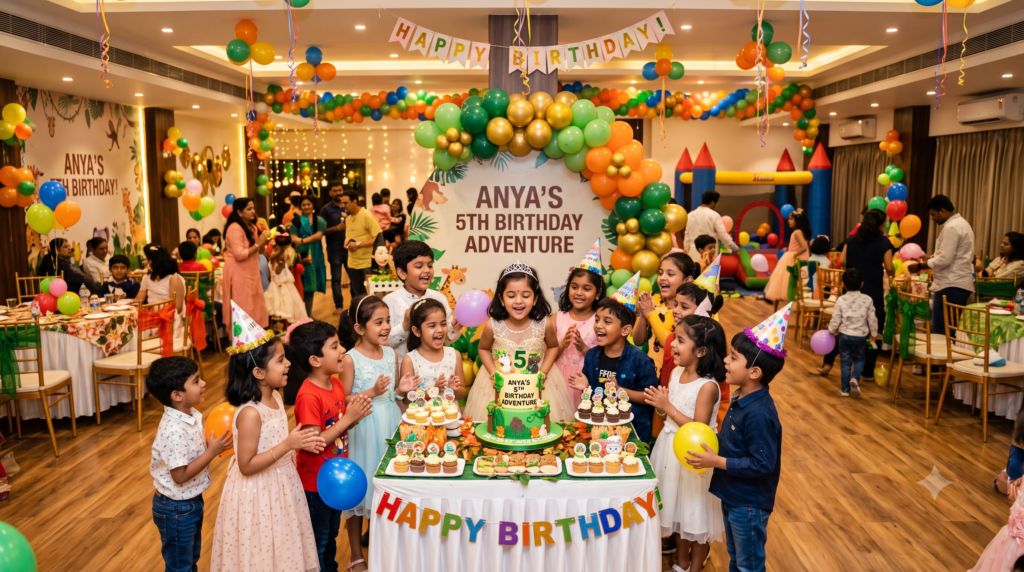 Top Birthday Party Halls in Bangalore for Kids’ Birthday Celebrations