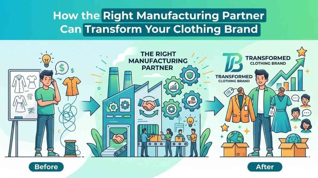 How the Right Manufacturing Partner Can Transform Your Clothing Brand