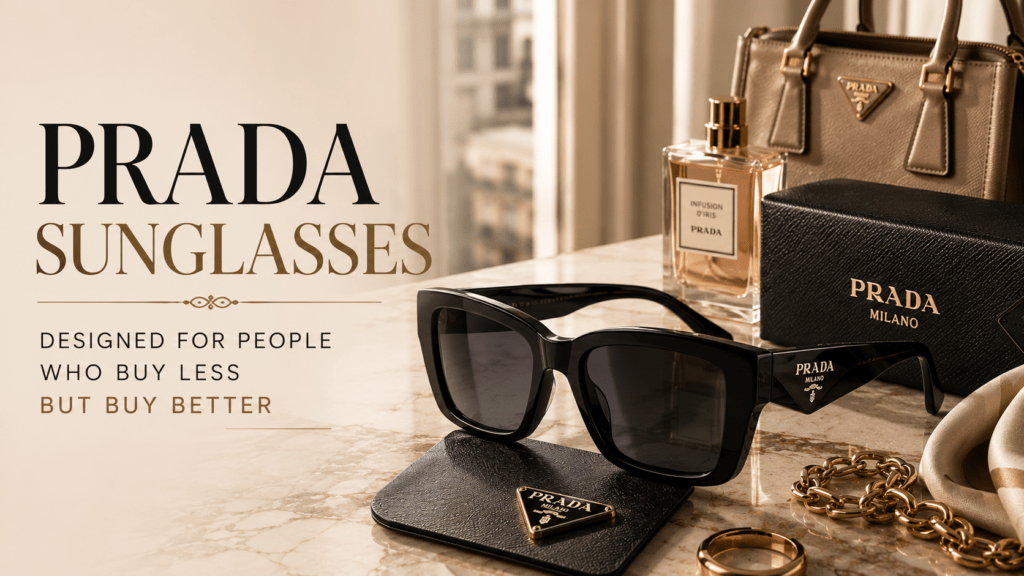 Prada Sunglasses: Designed for People Who Buy Less but Buy Better