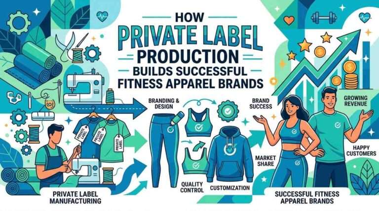 How Private Label Production Builds Successful Fitness Apparel Brands