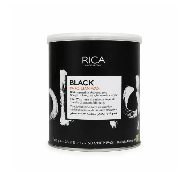Rica Black Charcoal Brazilian Wax 800ml Rica Black Charcoal Brazilian Wax 800ml