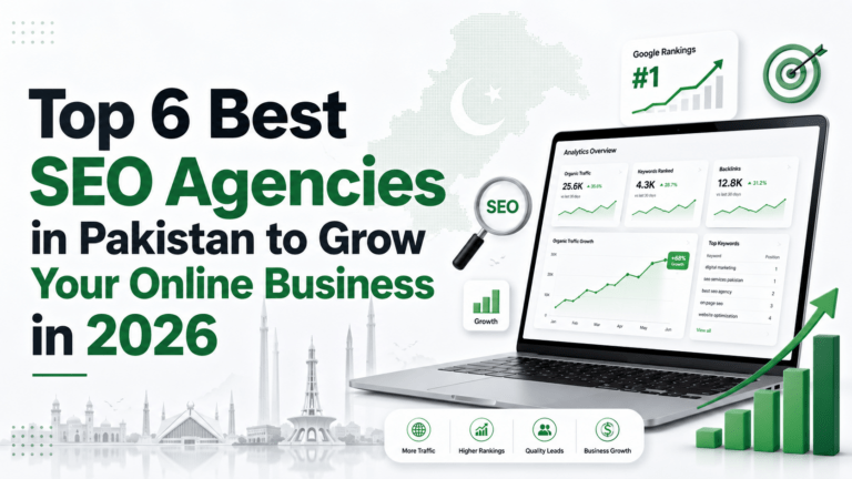 Top 6 Best SEO Agencies in Pakistan to Grow Your Online Business in 2026