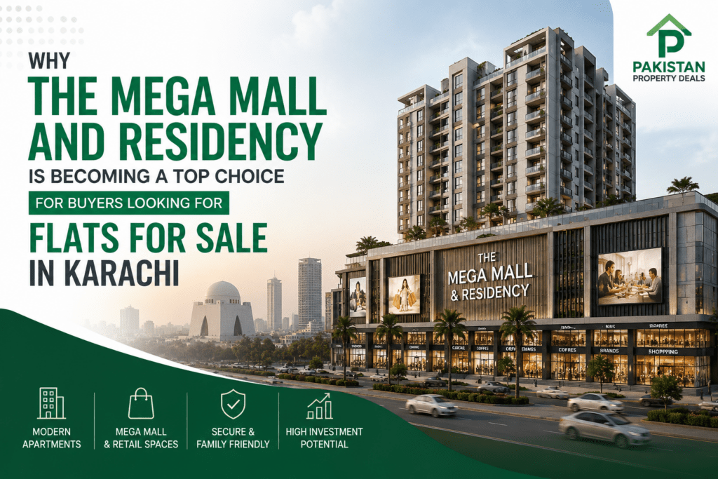 Why The Mega Mall and Residency Is Becoming a Top Choice for Buyers Looking for Flats for Sale in Karachi Why The Mega Mall and Residency Is Becoming a Top Choice for Buyers Looking for Flats for Sale in Karachi
