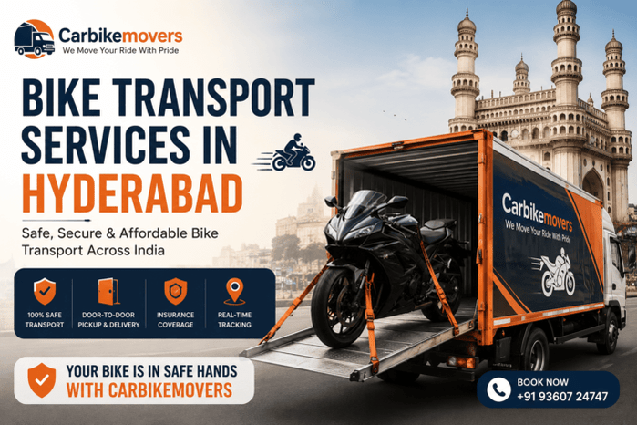 Professional Bike Transport Services in Hyderabad for Safe Relocation
