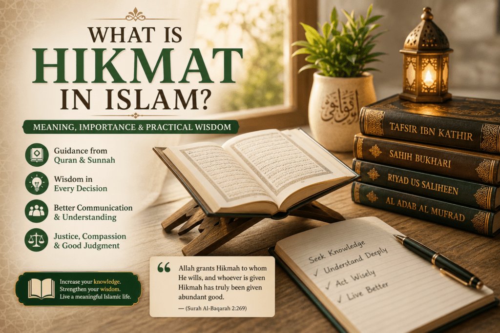 What Is Hikmat in Islam? Meaning, Importance, and Practical Wisdom What Is Hikmat in Islam? Meaning, Importance, and Practical Wisdom