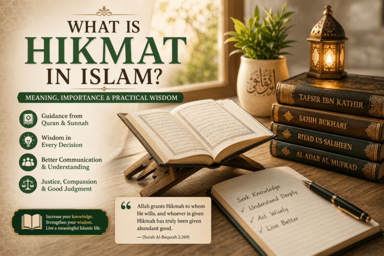 What Is Hikmat in Islam? Meaning, Importance, and Practical Wisdom What Is Hikmat in Islam? Meaning, Importance, and Practical Wisdom