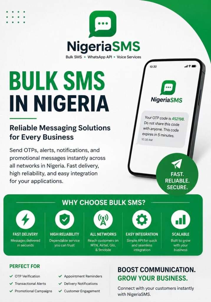 Bulk SMS Nigeria: A Complete Guide to Business Messaging in 2026