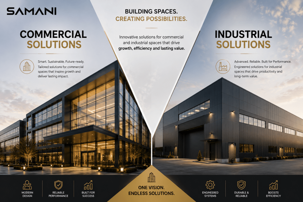 Premium Solutions for High-Performance Industrial & Commercial Spaces Premium Solutions for High-Performance Industrial & Commercial Spaces