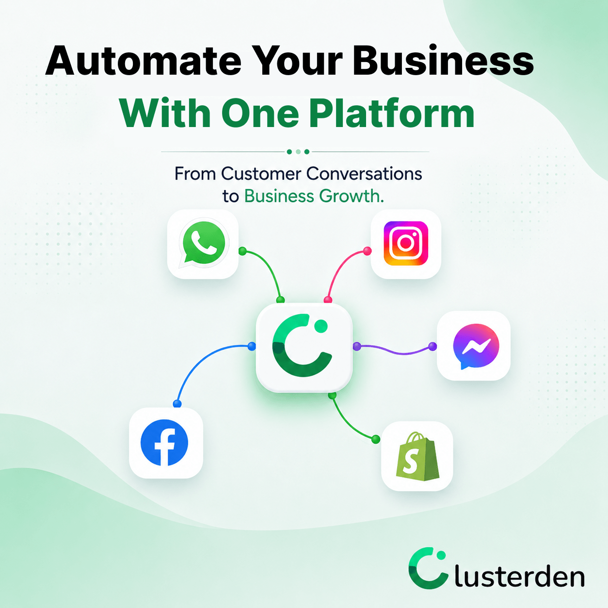 Automate your business with one platform Automate your business with one platform