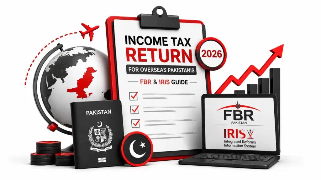 Income Tax Return for Overseas Pakistanis (2026) | FBR & IRIS Guide