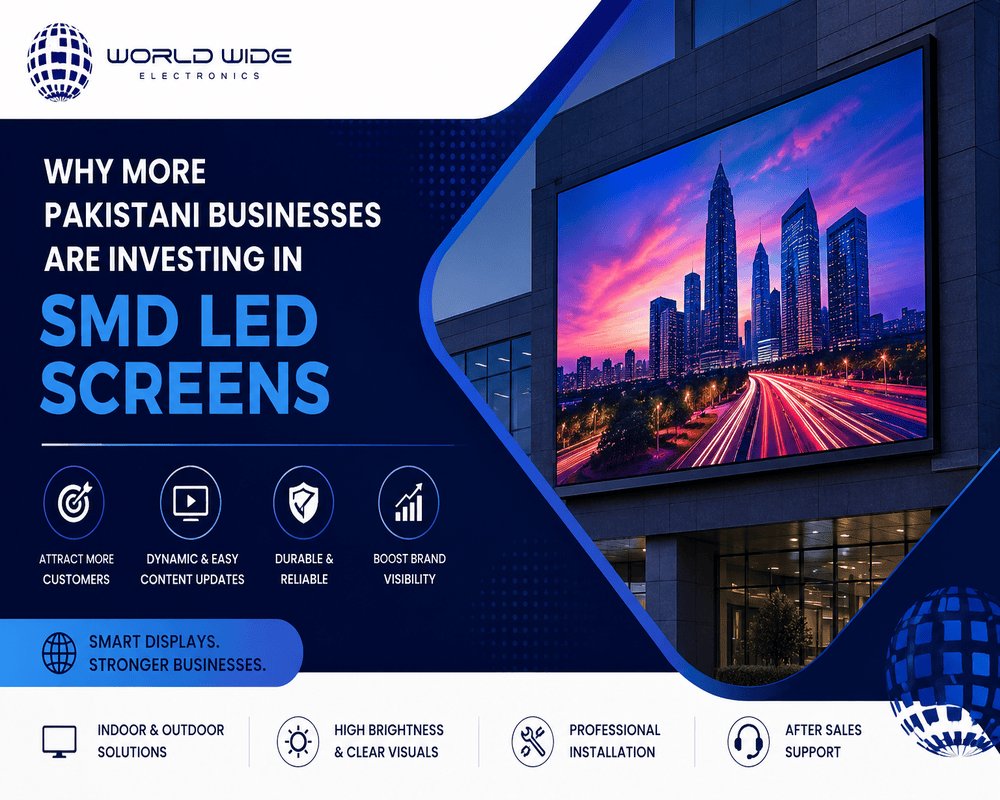Why Businesses in Pakistan Are Investing in SMD Screens for Advertising Why Businesses in Pakistan Are Investing in SMD Screens for Advertising