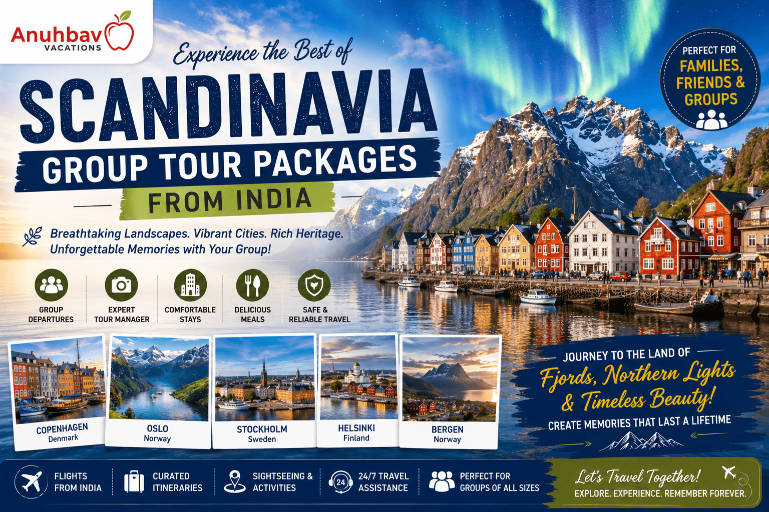 Why are Scandinavia Group Tour Packages From India popular in 2026?