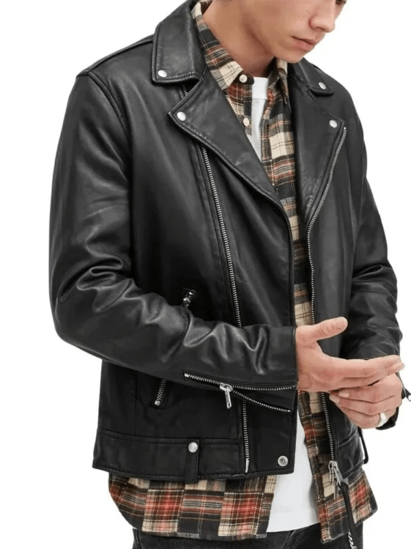 Men Berlin Black Leather Moto Jacket: The Ultimate Combination of Rugged Style and Modern Confidence Men Berlin Black Leather Moto Jacket: The Ultimate Combination of Rugged Style and Modern Confidence