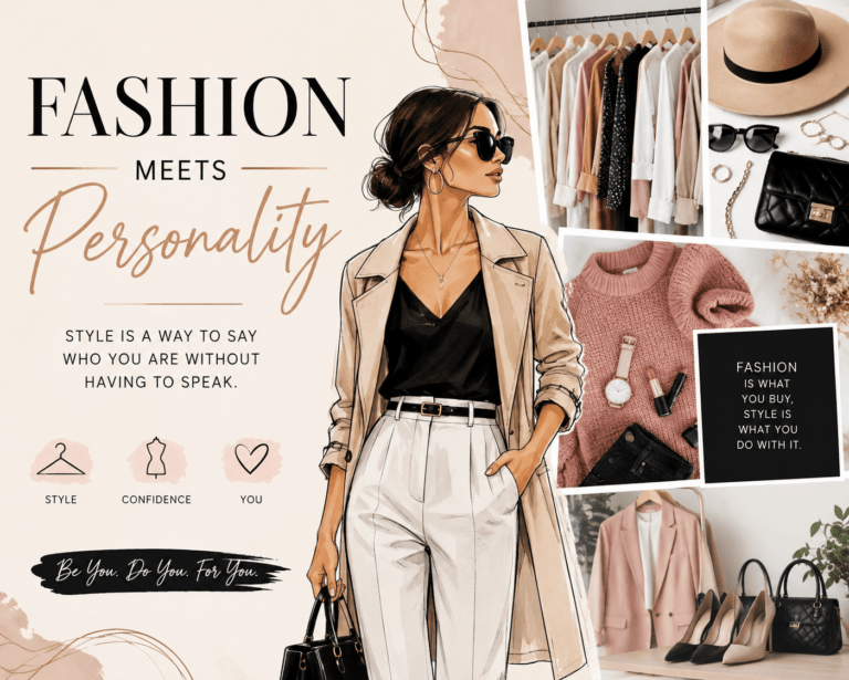 Fashion Meets Personality Fashion Meets Personality