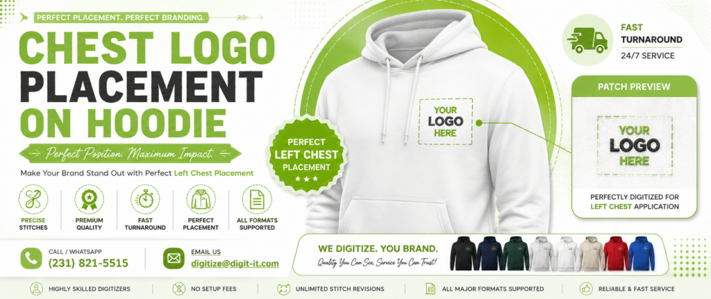 Corporate Uniform Logo Digitizing Specialists