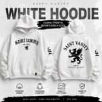 Saint Vanity White Hoodie – Clean, Fresh & Effortlessly Cool