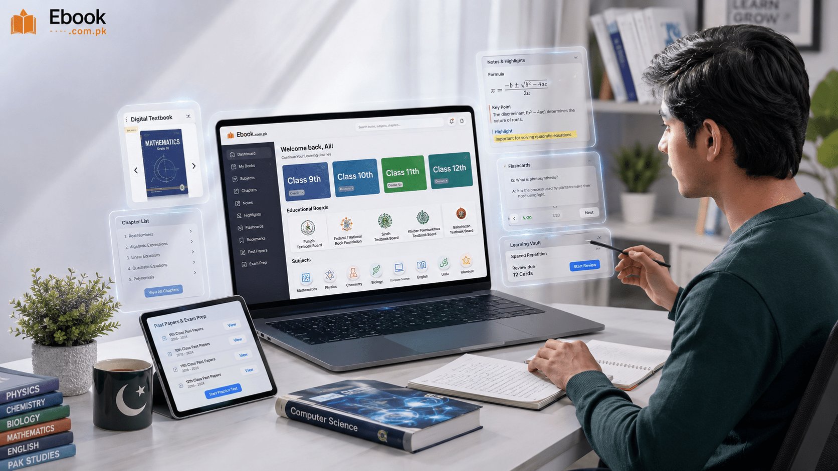 Online Textbooks for Pakistani Students