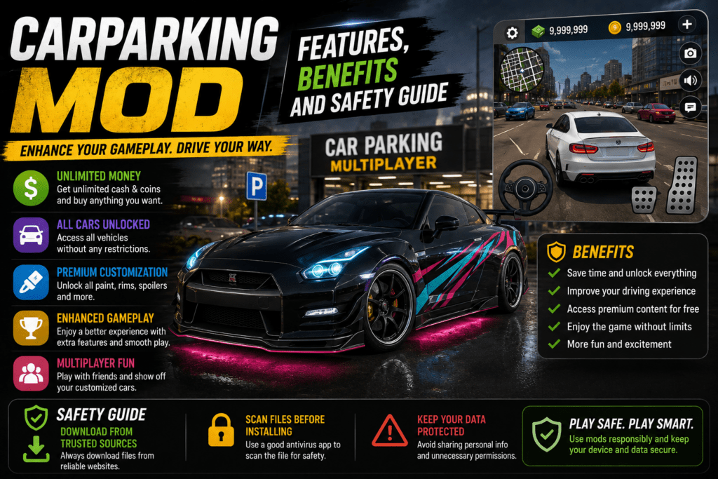 Carparking Mod: Complete Guide to Modified Car Parking Games
