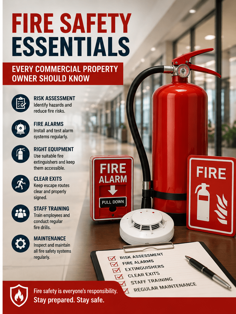 Fire Safety Essentials Every Commercial Property Owner Should Know