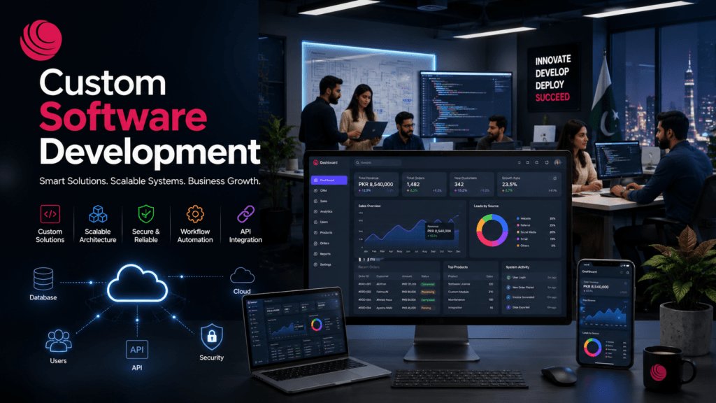 Custom Software Development: A Complete Guide for Businesses in Pakistan Custom Software Development