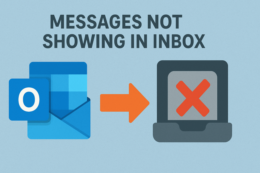 Outlook Messages Not Showing in Inbox Outlook Messages Not Showing in Inbox