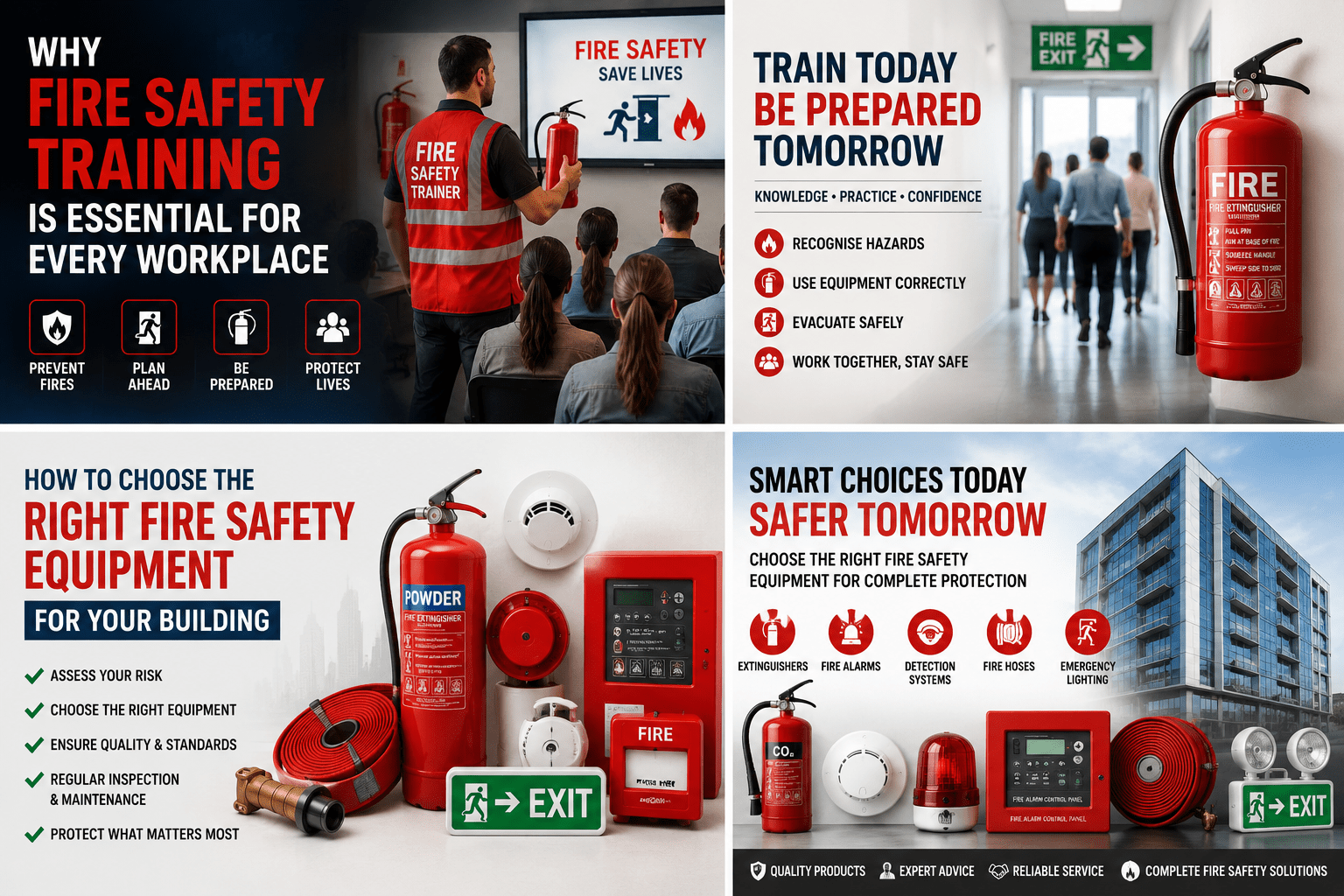 How to Choose the Right Fire Safety Equipment for Your Building