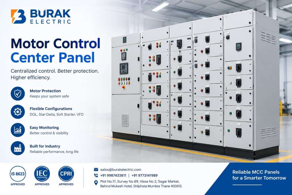 MCC Panel: Working, Components, Benefits and Industrial Applications MCC Panel: Working, Components, Benefits and Industrial Applications